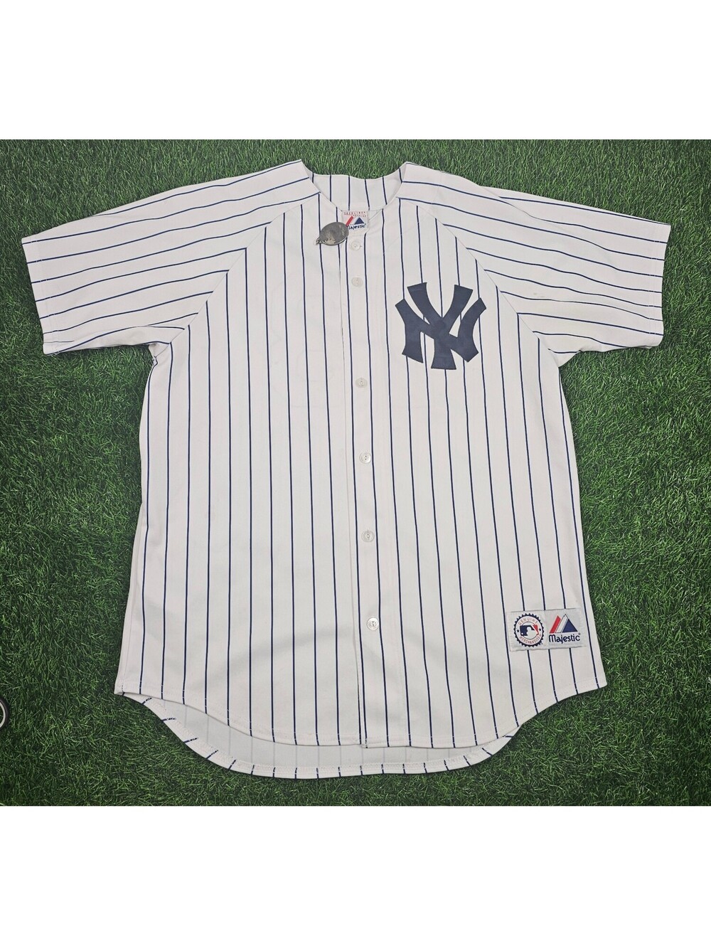 Authentic New York Yankees MLB Pinstripe Baseball Jersey #13 Alex Rodriguez